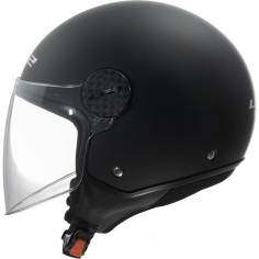 LS2 CASCO JET SPHERE II BLACK MATT