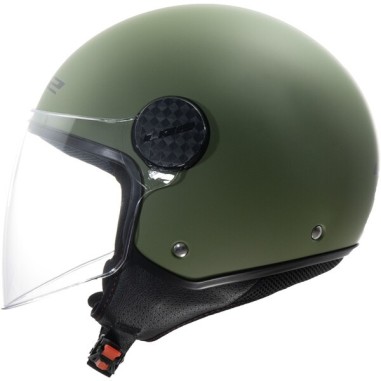 LS2 CASCO JET SPHERE II MILITARY GREEN MATT