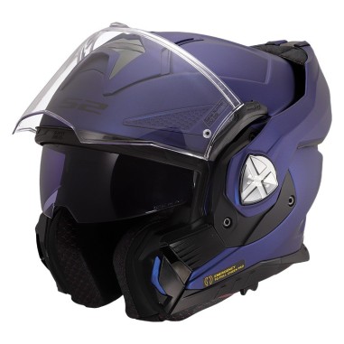 LS2 CASCO RIBALTABILE ADVANT X NAVY BLUE MATT