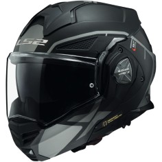 LS2 CASCO RIBALTABILE ADVANT X METRIK DARK GREY MATT