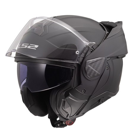 LS2 CASCO RIBALTABILE ADVANT II BLACK MATT