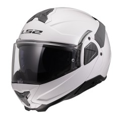 LS2 CASCO RIBALTABILE ADVANT II WHITE GLOSS