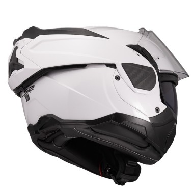LS2 CASCO RIBALTABILE ADVANT II WHITE GLOSS