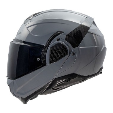 LS2 CASCO RIBALTABILE ADVANT II NARDO GREY GLOSS