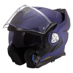 LS2 CASCO RIBALTABILE ADVANT II NAVY BLUE MATT 2