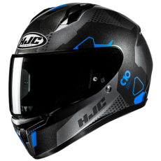 HJC CASCO INTEGRALE C10 ASPA NERO VERDE MC2