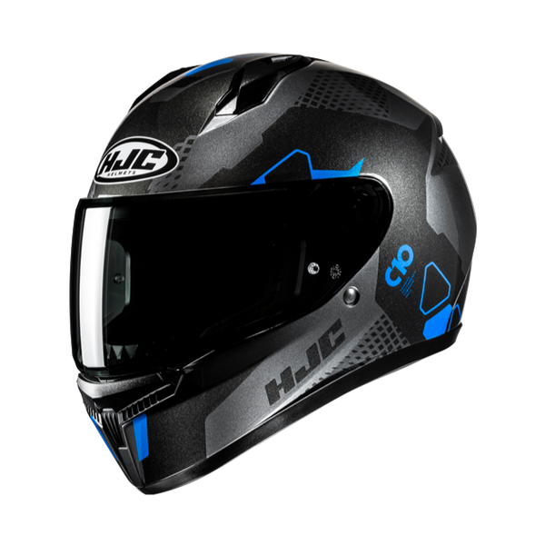 HJC CASCO INTEGRALE C10 ASPA NERO VERDE MC2