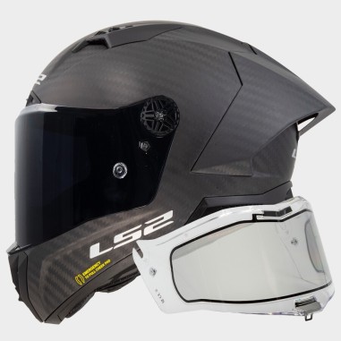 LS2 CASCO INTEGRALE THUNDER GP AERO CARBONIO + IRID TRASPARENTE