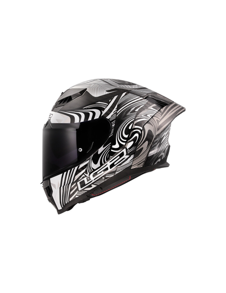 LS2 CASCO INTEGRALE DRAGON ENTHUM BIANCO