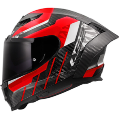 LS2 CASCO INTEGRALE DRAGON TRAX ROSSO