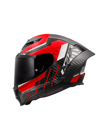 LS2 CASCO INTEGRALE DRAGON TRAX ROSSO