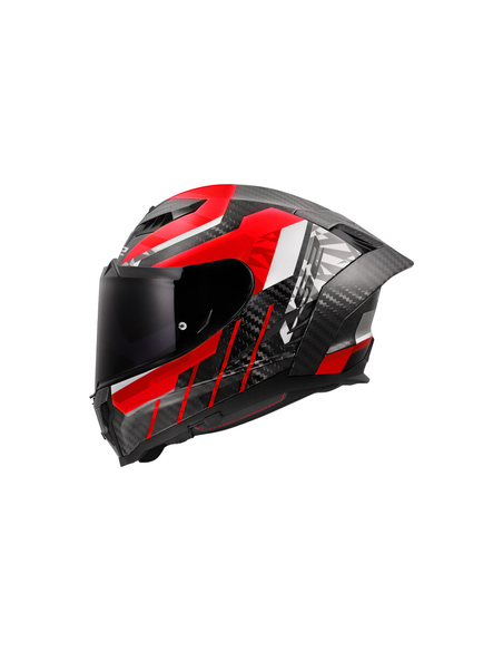 LS2 CASCO INTEGRALE DRAGON TRAX ROSSO