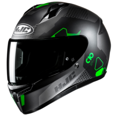 HJC CASCO INTEGRALE C10 ASPA NERO VERDE MC4SF
