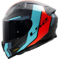 LS2 CASCO INTEGRALE VECTOR II GRID AZZURRO ROSSO