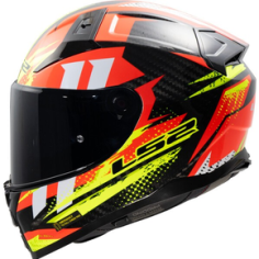LS2 CASCO INTEGRALE VECTOR II TANTIC ARANCIONE GIALLO