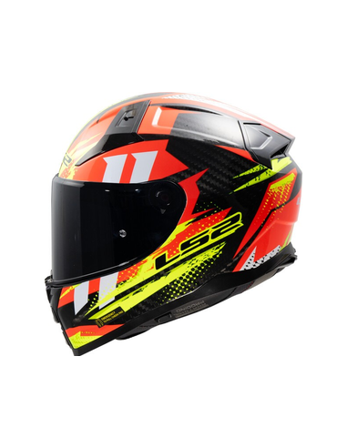 LS2 CASCO INTEGRALE VECTOR II TANTIC ARANCIONE GIALLO