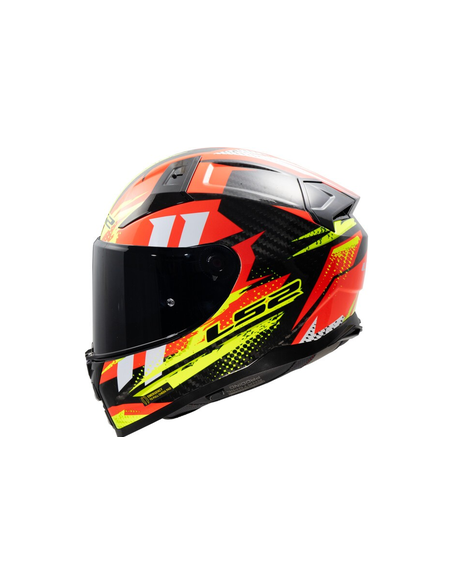 LS2 CASCO INTEGRALE VECTOR II TANTIC ARANCIONE GIALLO