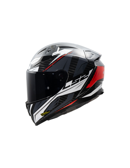 LS2 CASCO INTEGRALE VECTOR II SAVAGE BIANCO ROSSO