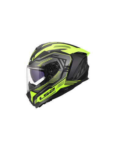LS2 CASCO INTAGRALE CHALLENGER II DRAVIX GIALLO