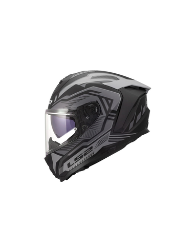 LS2 CASCO INTAGRALE CHALLENGER II DRAVIX GRIGIO OPACO
