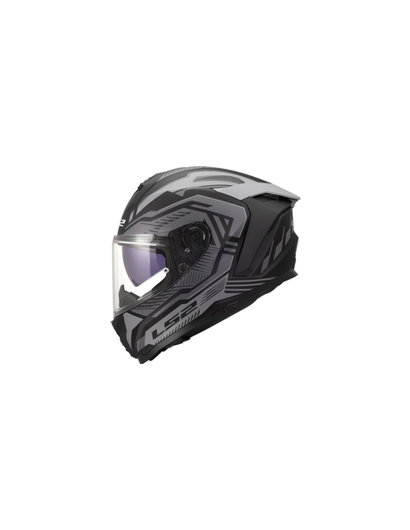 LS2 CASCO INTAGRALE CHALLENGER II DRAVIX GRIGIO OPACO