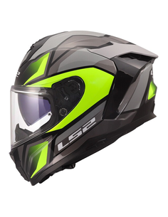 LS2 CASCO INTAGRALE CHALLENGER II VIPER GIALLO FLUO