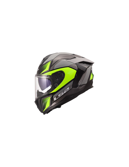 LS2 CASCO INTAGRALE CHALLENGER II VIPER GIALLO FLUO