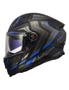 LS2 CASCO INTEGRALE VECTOR II ALIZER NERO BLU
