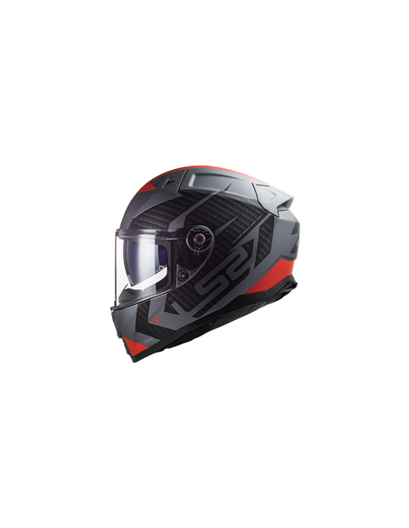 LS2 CASCO INTEGRALE SPLITTER ROSSO