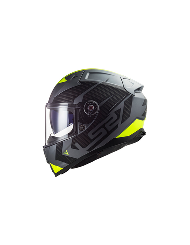 LS2 CASCO INTEGRALE SPLITTER GIALLO
