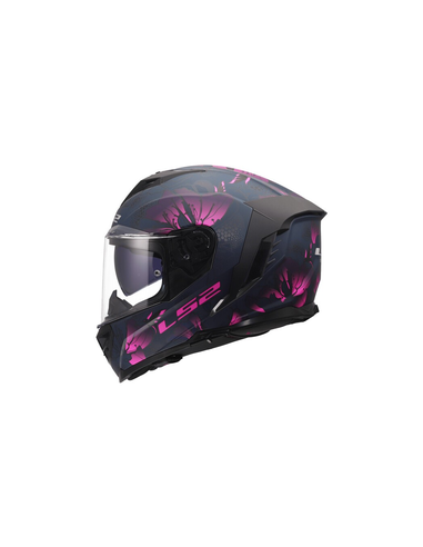 LS2 CASCO INTEGRALE STORM II BURST ROSA