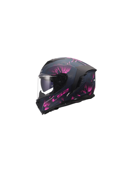 LS2 CASCO INTEGRALE STORM II BURST ROSA