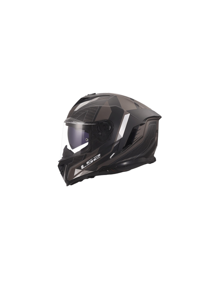 LS2 CASCO INTEGRALE STORM II SPORTY NERO