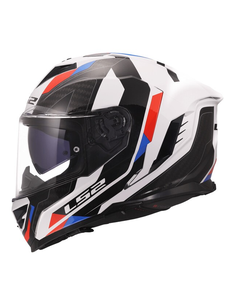 LS2 CASCO INTEGRALE STORM II SPORTY BLU ROSSO BIANCO