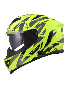 LS2 CASCO INTEGRALE STORM II KAOS GIALLO FLUO