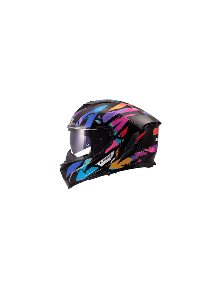 LS2 CASCO INTEGRALE STORM II KAOS MULTICOLOR