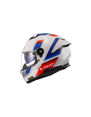 LS2 CASCO INTEGRALE STREAM II VINTAGE BLU ROSSO