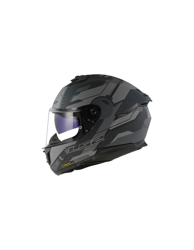 LS2 CASCO INTEGRALE STREAM II SHADOWN NERO GRIGIO