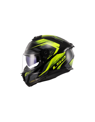 LS2 CASCO INTEGRALE STREAM II FURY GIALLO FLUO