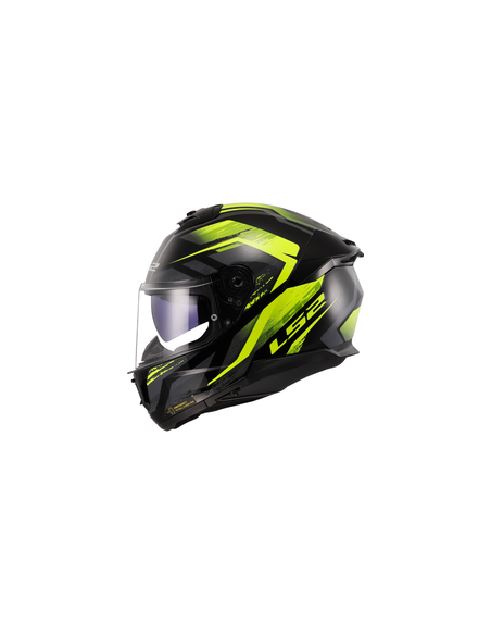 LS2 CASCO INTEGRALE STREAM II FURY GIALLO FLUO