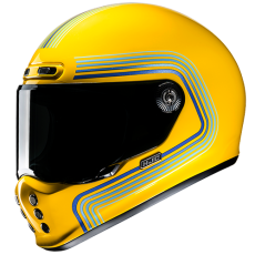 HJC CASCO INTEGRALE V10 FONI GIALLO MC3