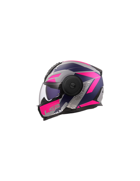 LS2 CASCO MODULARE SCOPE II OXYD ROSA VIOLA