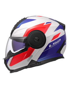 LS2 CASCO MODULARE SCOPE II DURIA ROSSO BIANCO BLU