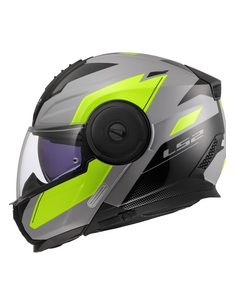 LS2 CASCO MODULARE SCOPE II DURIA GRIGIO GIALLO