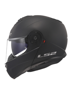 LS2 CASCO MODULARE STROBE II NERO OPACO