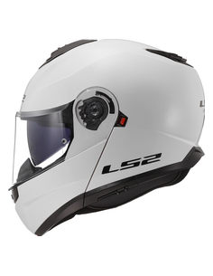 LS2 CASCO MODULARE STROBE II BIANCO