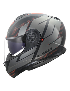 LS2 CASCO MODULARE STROBE II CODE GRIGIO BRONZO