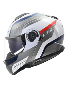 LS2 CASCO MODULARE STROBE II MONZA BLU ROSSO BIANCO