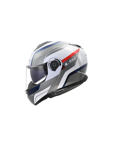LS2 CASCO MODULARE STROBE II MONZA BLU ROSSO BIANCO