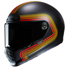 HJC CASCO INTEGRALE V10 FONI NERO MC1SF